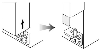 AEG-ELECTROLUX ENL60812X - Remover a porta do frigorífico - 4