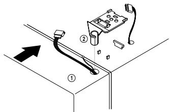 AEG-ELECTROLUX ENL60812X - Remontage de la porte du réfrigérateur - 2