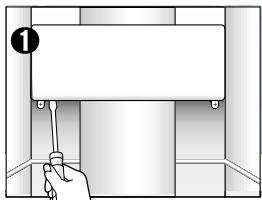 AEG-ELECTROLUX ENL60812X - Remplacement des ampoules du congélateur - 1