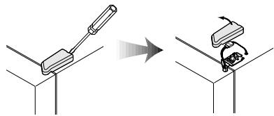 AEG-ELECTROLUX ENL60812X - Wyjmowanie drzwi chłodziarki - 1