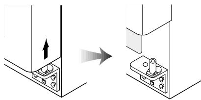 AEG-ELECTROLUX ENL60812X - Jäkaapin oven irrottaminen - 4