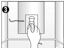 AEG-ELECTROLUX ENL60812X - Remplacement des ampoules du congélateur - 3