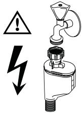 AEG-ELECTROLUX ESL68070R - Aansluiting aan de waterleiding - 1
