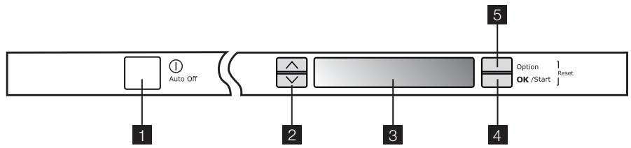 AEG-ELECTROLUX ESL68070R - Bedieningspaneel - 1