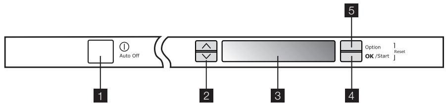 AEG-ELECTROLUX ESL68070R - Painel de controlo - 1