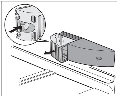 AEG-ELECTROLUX SANTO K 9 12 00-7 I - Austauschen der Lampe für die Innenbeleuchting - 1