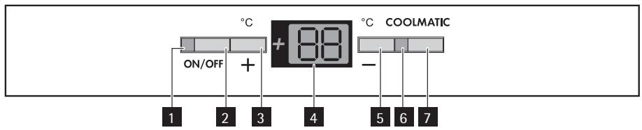 AEG-ELECTROLUX SANTO K 9 12 00-7 I - Control panel - 1
