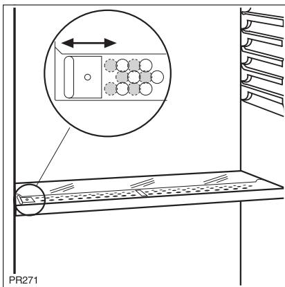 AEG-ELECTROLUX SANTO K 9 12 00-7 I - Feuchtgkeitsregulierung - 1