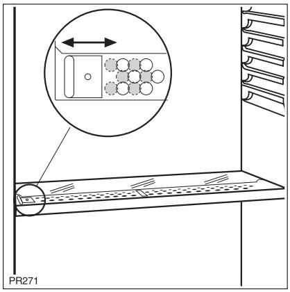 AEG-ELECTROLUX SANTO K 9 12 00-7 I - Plassere de halve dorhyllene - 2