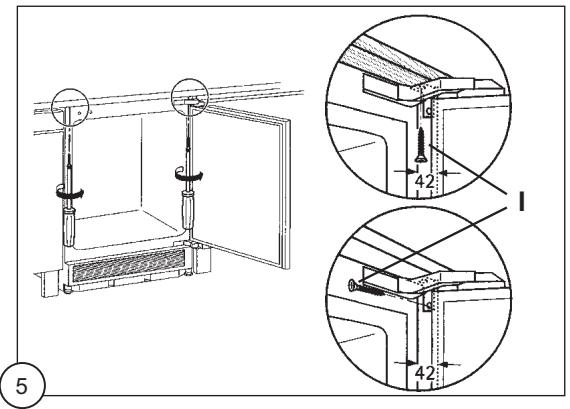 AEG-ELECTROLUX SU 960436 - Building the appliance in under a worktop - 8
