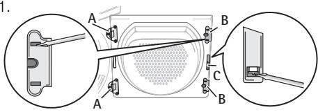 AEG-ELECTROLUX TK5357F - Door reversal - 2
