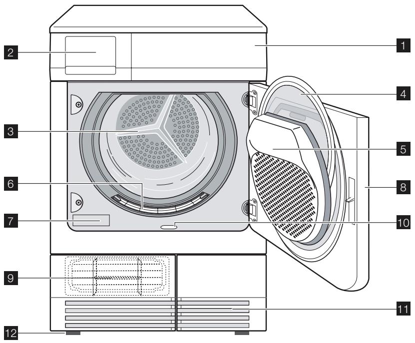 AEG-ELECTROLUX TK5357F - - Sockel mit Schublade - 1