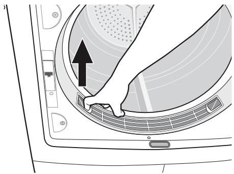 AEG-ELECTROLUX TK5357F - Cleaning fluff filter - 2