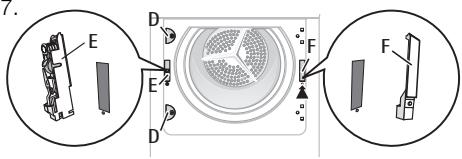 AEG-ELECTROLUX TK5357F - Réversibilité de la porte - 2
