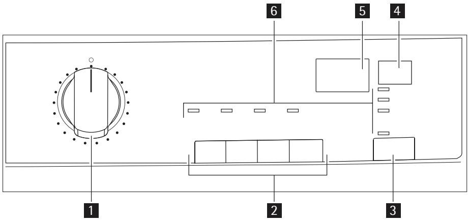AEG-ELECTROLUX TK5357F - Pannello dei comandi - 1