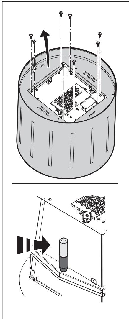 AEG-ELECTROLUX EFA50700X - Remplacement des ampoules latérales - 6