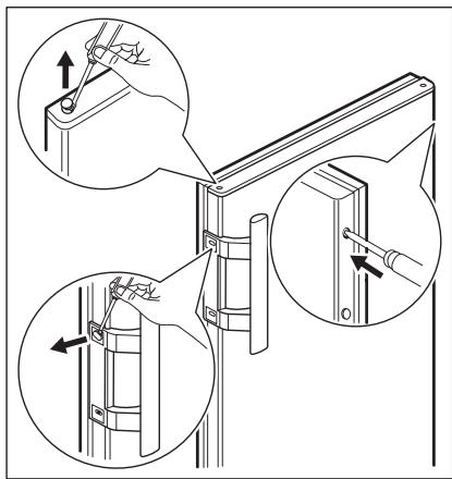 AEG-ELECTROLUX EJF3310AO - Réversibilité de la porte - 4