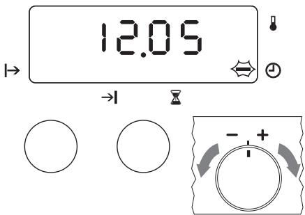 AEG-ELECTROLUX EOC56200W - DEFINIR A HORA - 1