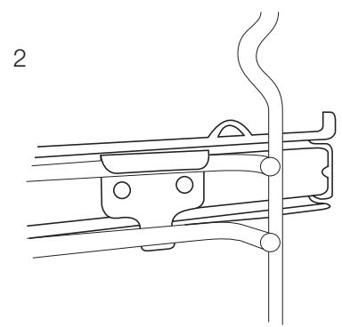 AEG-ELECTROLUX EOC56200W - Installing telescopic runners - 2