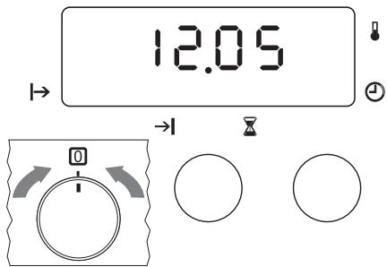 AEG-ELECTROLUX EOC56200W - DESLIGAR O FORNO - 1