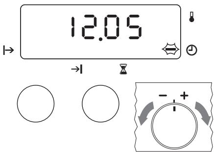 AEG-ELECTROLUX EOC56200W - PUESTA EN HORA DEL RELOJ - 1
