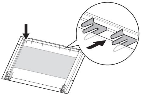 AEG-ELECTROLUX EOC56200W - Instalar a porta e os painéis de vidro - 1