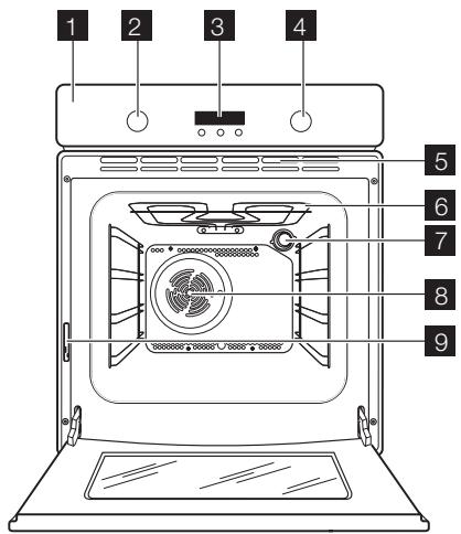 AEG-ELECTROLUX EOC56200W - DESCRIÇÃO GERAL - 1