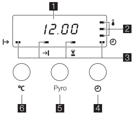 AEG-ELECTROLUX EOC56200W - RESIDUAL HEAT INDICATOR - 9