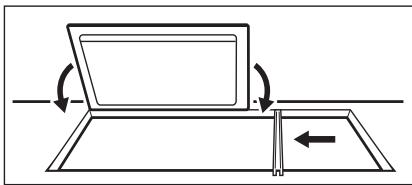 AEG-ELECTROLUX EQH4512BOG - Arbeitsplattenausschnitt - 1