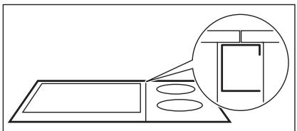 AEG-ELECTROLUX EQT4520BOG - Découpe du plan de travail - 2