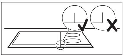 AEG-ELECTROLUX EQT4520BOG - Découpe du plan de travail - 4