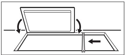 AEG-ELECTROLUX EQT4520BOG - Arbeitsplattenausschnitt - 1