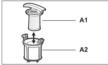 AEG-ELECTROLUX GA55LI220X - REINIGEN DER FILTER - 2