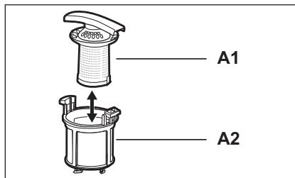 AEG-ELECTROLUX GS60BF221 - REINIGEN DER FILTER - 2