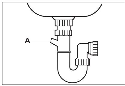 AEG-ELECTROLUX GS60BF221 - COLLEGAMENTO DEL TUBO DI SCARICO DELL'ACQUA - 2