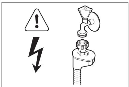 AEG-ELECTROLUX GS60BF221 - Raccordement à l'arrivée d'eau - 1