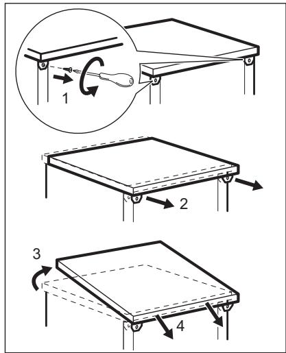 AEG-ELECTROLUX GS60BF221 - Installation sous un PLAN de travail de cuisine - 2