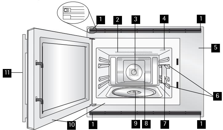 AEG-ELECTROLUX MCC4061E-B - Mikrowellengerät &t Zubehör - 1