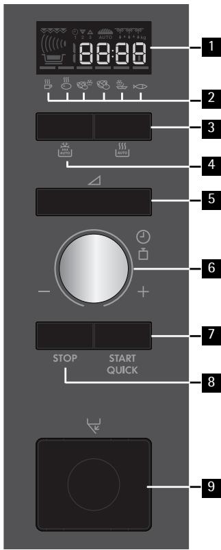 AEG-ELECTROLUX MW17EG10M - Pannello di controllo - 8