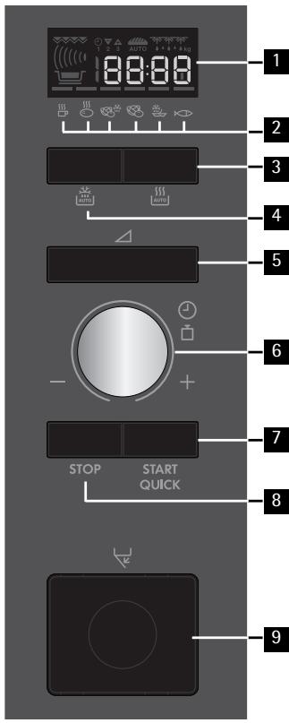 AEG-ELECTROLUX MW17EG10M - TÜRÖFFUNGS-Taste - 1