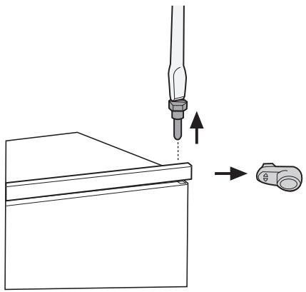 AEG-ELECTROLUX PKT1441 - Réversibilité de la porte - 1