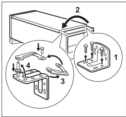 AEG-ELECTROLUX SG224 - Réversibilité de la porte - 1
