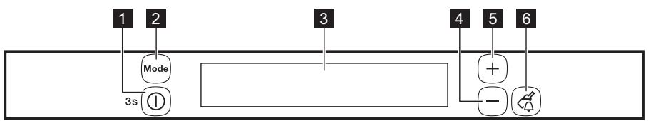 AEG-ELECTROLUX SG224 - BEDIENFELD - 1