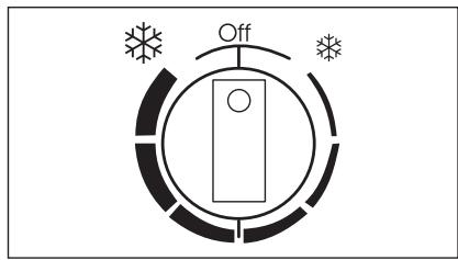 AEG-ELECTROLUX EC3201AOW LARGE STA - Réglage de la température - 1