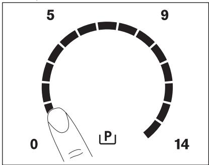 AEG-ELECTROLUX EHI6740F9K - Livello di potenza - 1