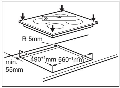 AEG-ELECTROLUX EHI6740F9K - Montage - 5