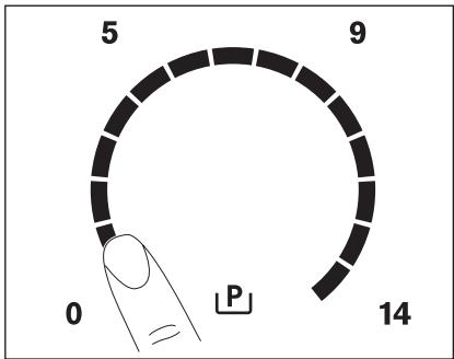 AEG-ELECTROLUX EHI6740F9K - Kochstufe - 1