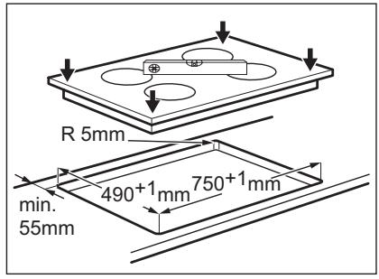 AEG-ELECTROLUX EHO8840FOG - Montering - 5