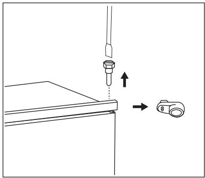 AEG-ELECTROLUX ENN2801EOW - Possibilità di invertire la porta - 1