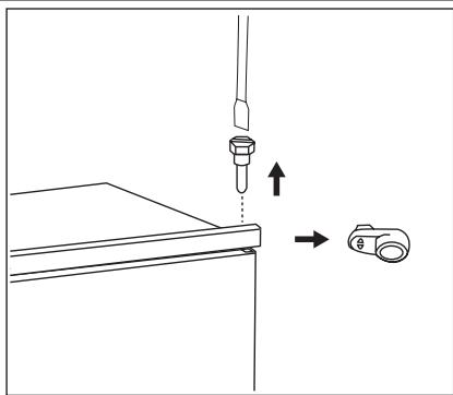 AEG-ELECTROLUX ENN2801EOW - Door reversibility - 1